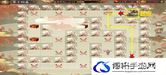 《阴阳师》福神巡礼全通关路线攻略