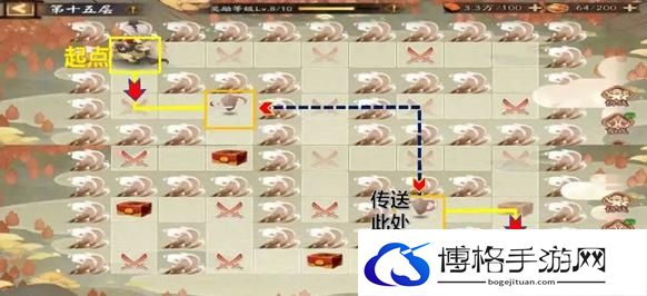 《阴阳师》福神巡礼全通关路线攻略