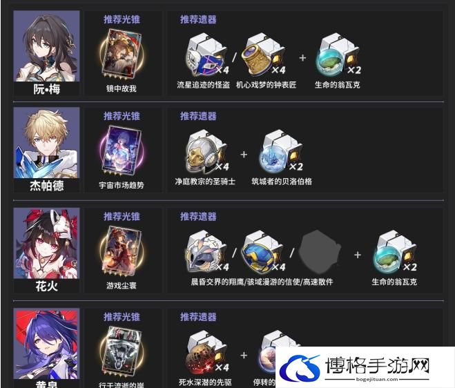 《崩坏星穹铁道》黄泉叠层机制详解 黄泉叠层角色光锥汇总