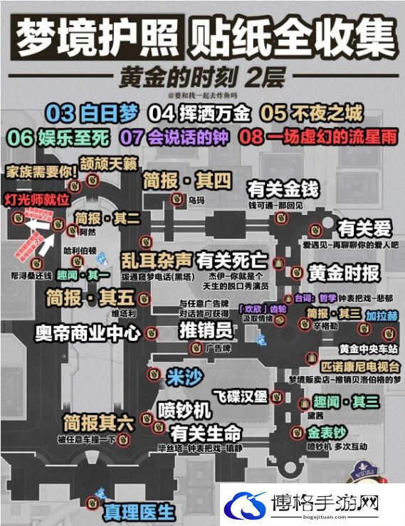 《崩坏星穹铁道》梦境护照贴纸全收集攻略