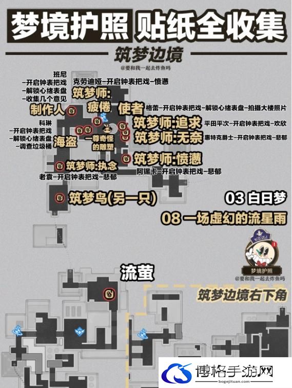 《崩坏星穹铁道》梦境护照贴纸全收集攻略