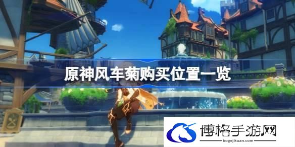 原神风车菊在哪里购买 原神风车菊购买位置一览