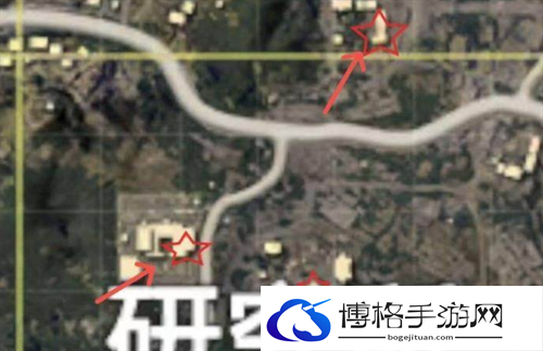 和平精英火力对决军火库固定刷新点位置大全图二
