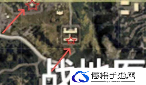 和平精英火力对决军火库固定刷新点位置大全图五