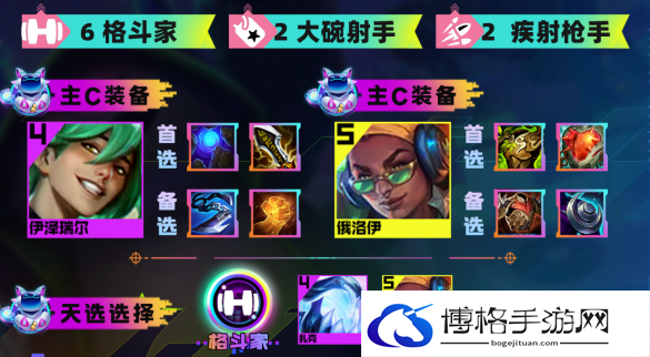 云顶之弈s10格斗九五阵容推荐图二