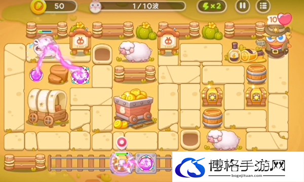 保卫萝卜4波仔很忙第40关怎么过？波仔很忙第40关攻略-巧妙运用游戏机制反败为胜