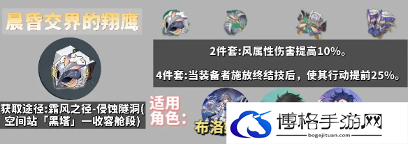 崩坏星穹铁道角色遗器佩戴方案