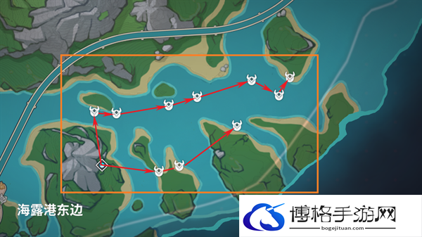 原神4.3娜维娅突破材料如何快速收集-突破材料收集路线攻略图十