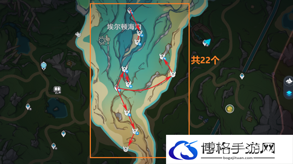 原神4.3娜维娅突破材料如何快速收集-突破材料收集路线攻略图十五