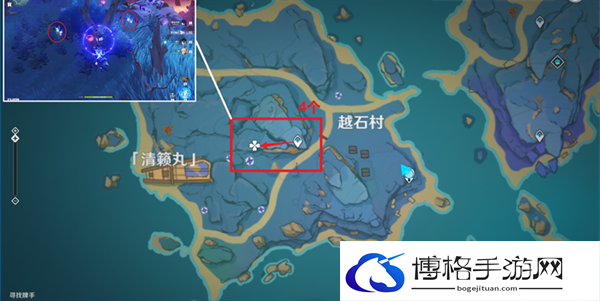 原神4.3天云草实如何快速采集-天云草实采集路线攻略图四