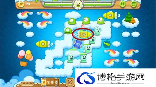 《保卫萝卜2》第59关用瓶子消灭70个怪物-降低游戏延迟的小窍门