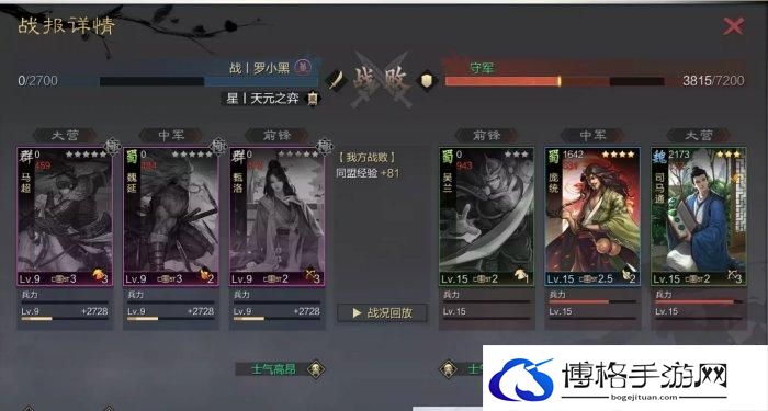 《率土之滨》群雄讨董怎么开荒 群雄讨董开荒队伍推荐