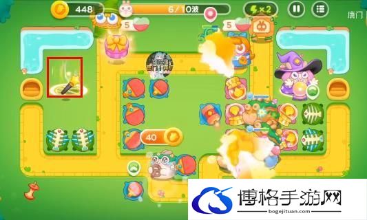 保卫萝卜4绿野奇缘第40关通关攻略