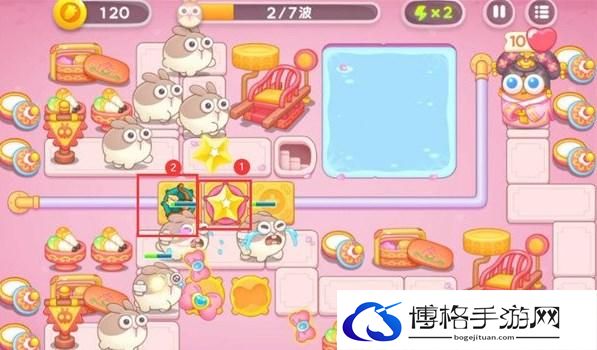 保卫萝卜4秋妃传3关攻略 秋妃传第3关图文通关流程