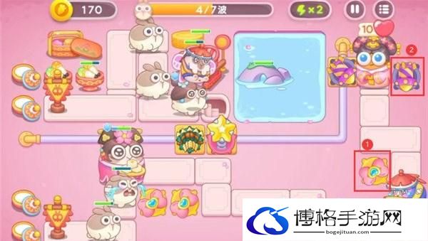 保卫萝卜4秋妃传3关攻略 秋妃传第3关图文通关流程