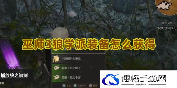 巫师3狼学派装备怎么获得-副本掉落物品优化指南