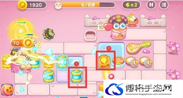 保卫萝卜4秋妃传2关攻略 秋妃传第2关图文通关解析