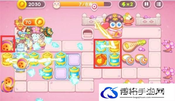 保卫萝卜4秋妃传2关攻略 秋妃传第2关图文通关解析