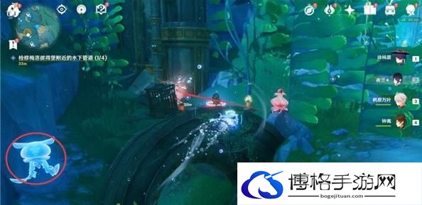 原神检修水下管道攻略 检修梅洛彼得堡附近的下水管道通关流程