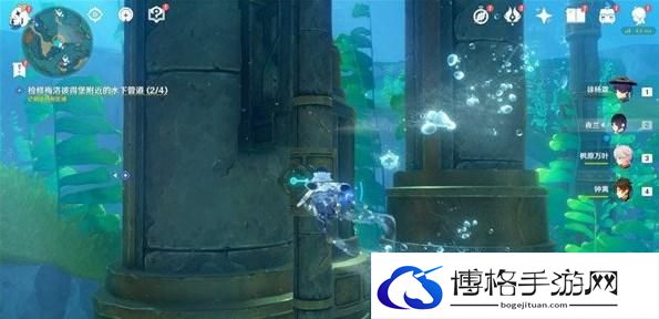 原神检修水下管道攻略 检修梅洛彼得堡附近的下水管道通关流程