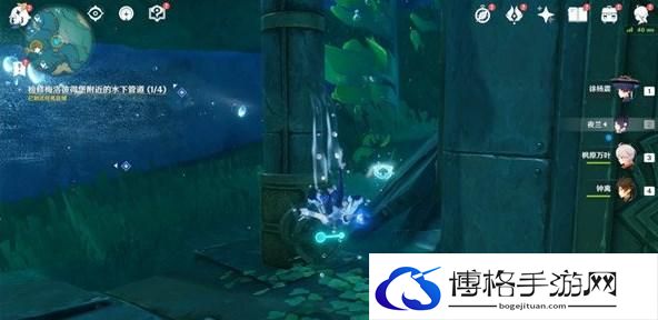 原神检修水下管道攻略 检修梅洛彼得堡附近的下水管道通关流程