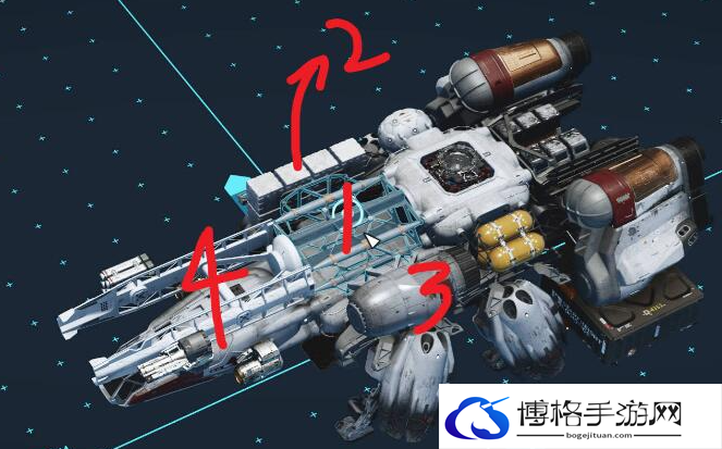 星空飞船货仓改造方法