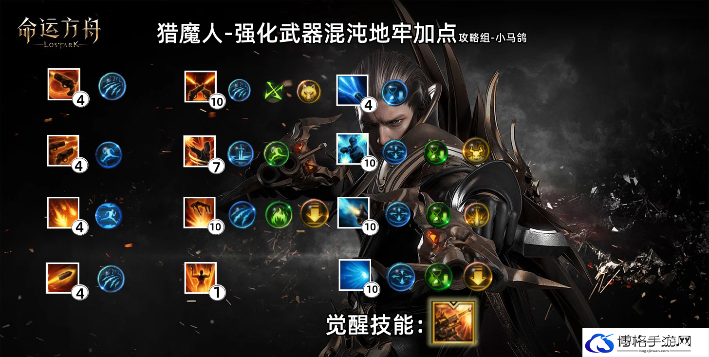 命运方舟切枪流猎魔人怎么玩