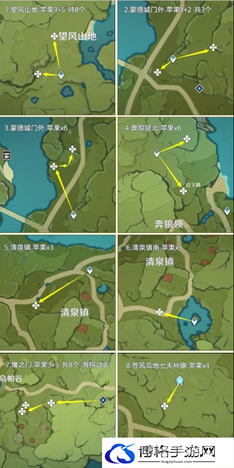 原神3.6版本高效采集路线分享