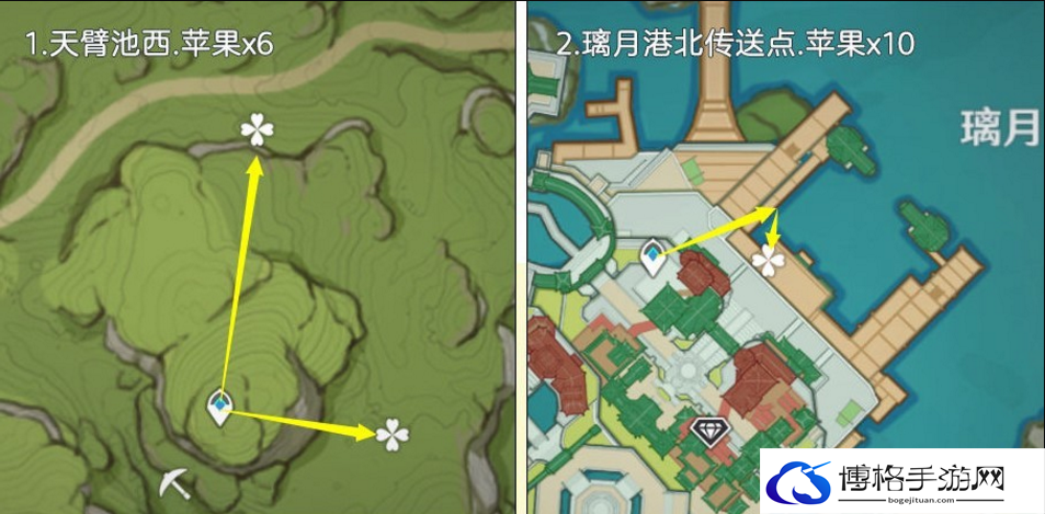 原神3.6版苹果如何高效的采集