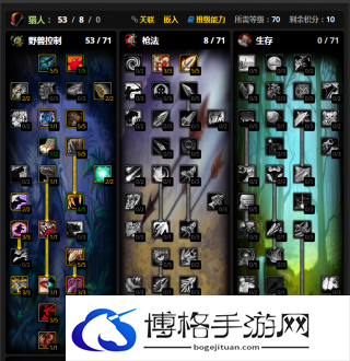 魔兽世界wlk猎人天赋怎么加点