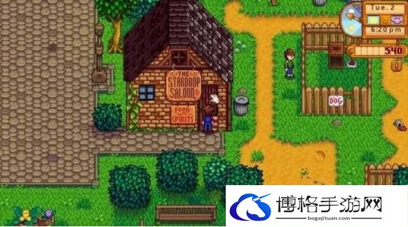 星露谷物语莉亚行程在哪里